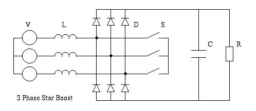 3 phase star boost schematic image